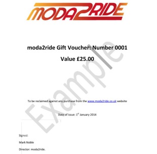 Moda2Ride Dainese Gift Voucher